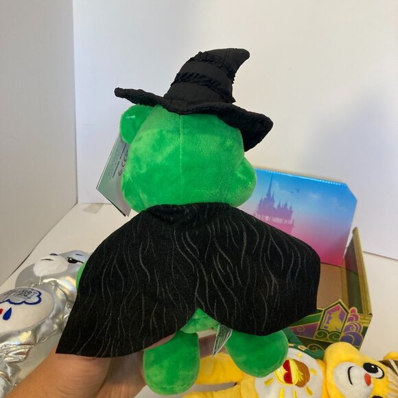 Care Bears X Wicked Fun Size Plush Set No Lion W Display Glinda Elphaba Tin Man - Picture 10 of 16